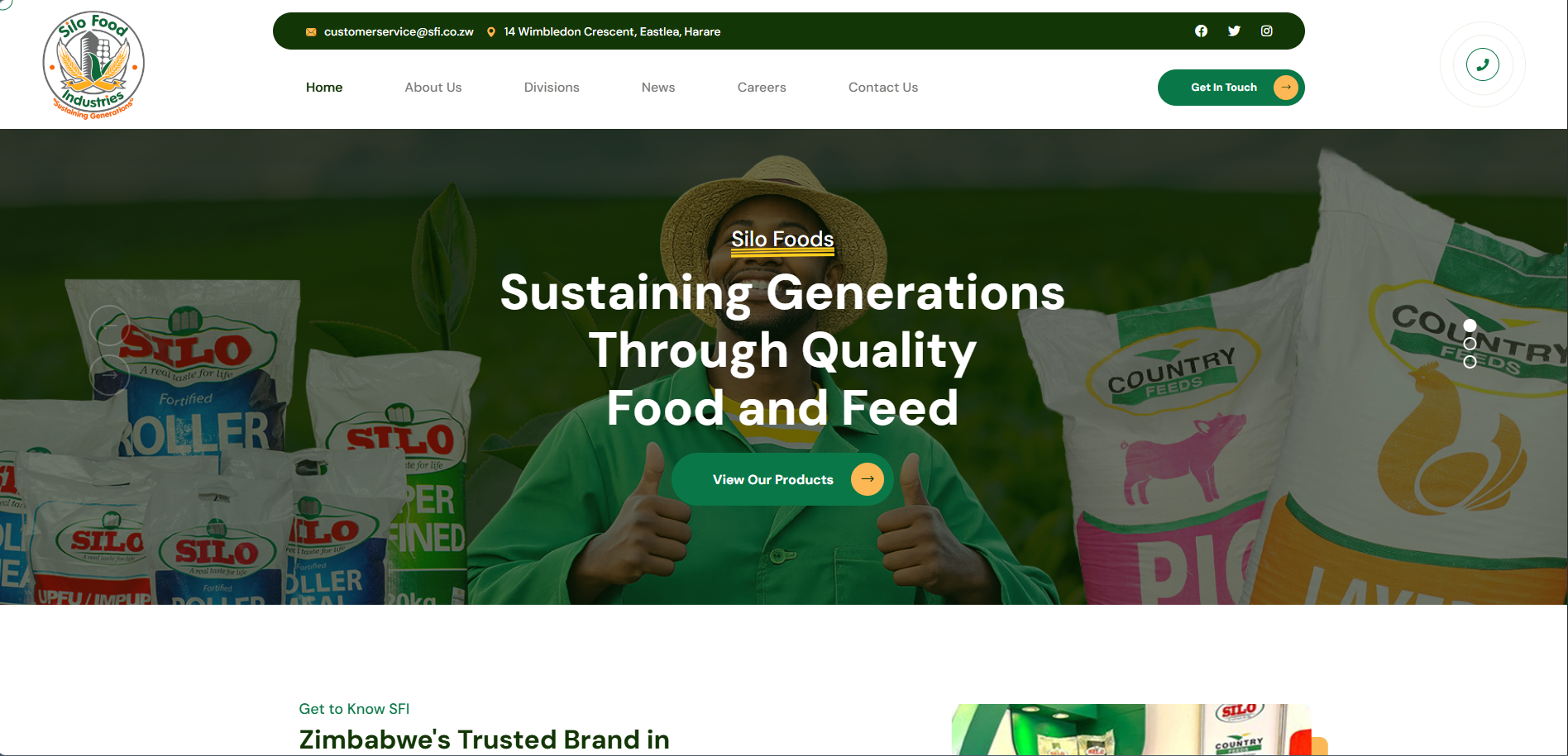 Website Development Project by Tendai Karuma